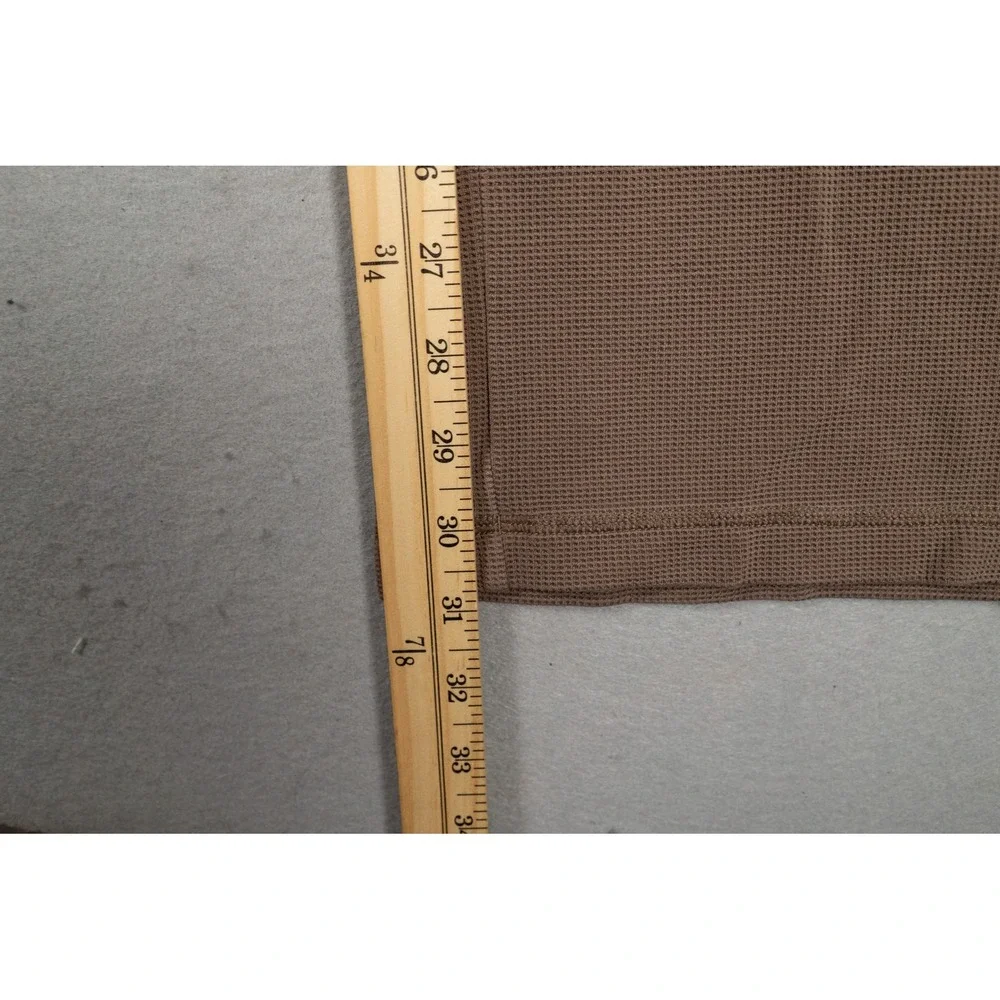 Alo Yoga Womens Waffle Knit Straight Leg Sweatpants Brown Small